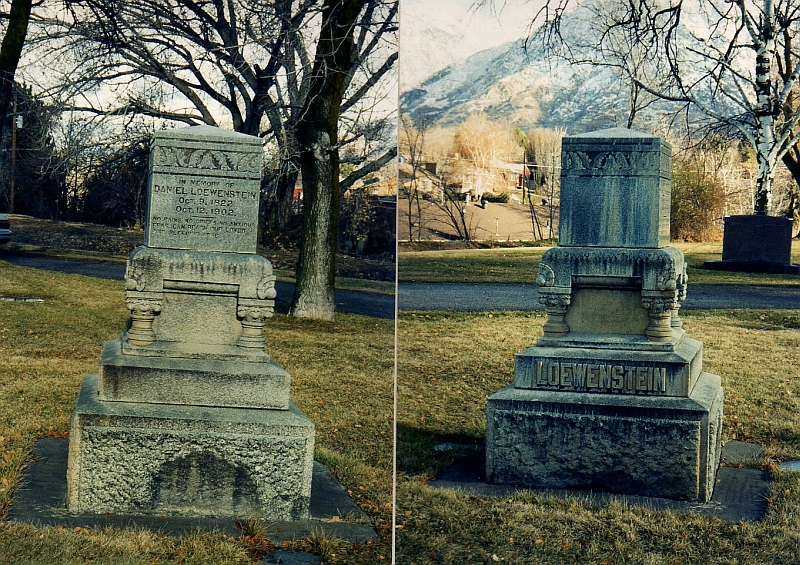 Grabsteine der auswanderer Utah